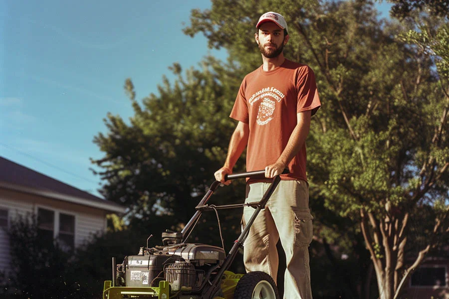 push electric lawn mower