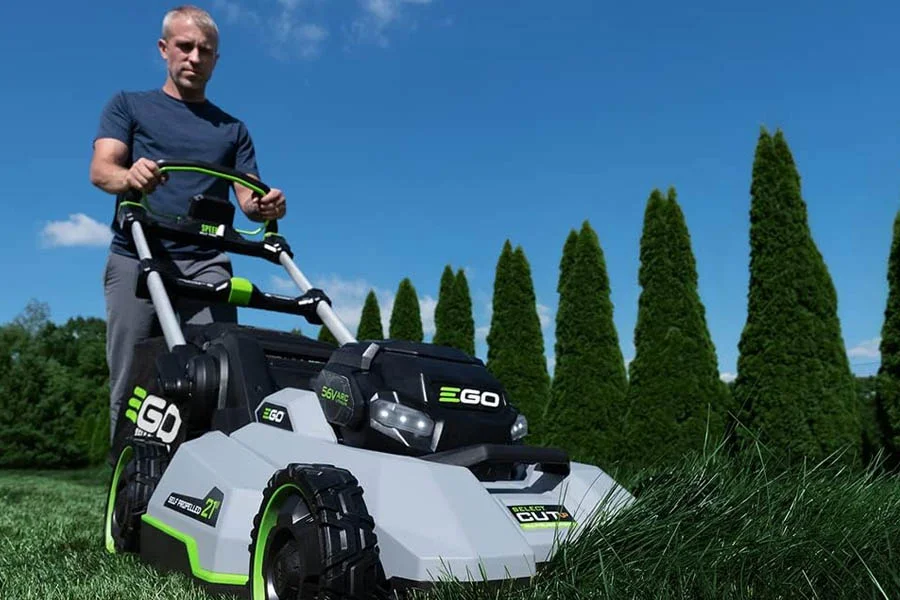 push electric lawn mower