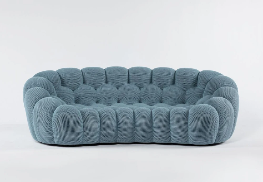 bubble 2 curved 3 4 seat sofa